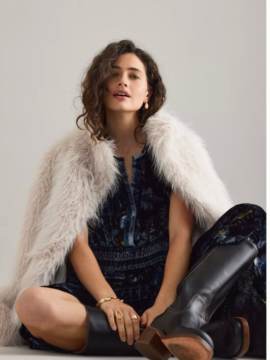 Anthropologie The Somerset Velvet Maxi Dress NEW with tags Medium - Picture 9 of 9